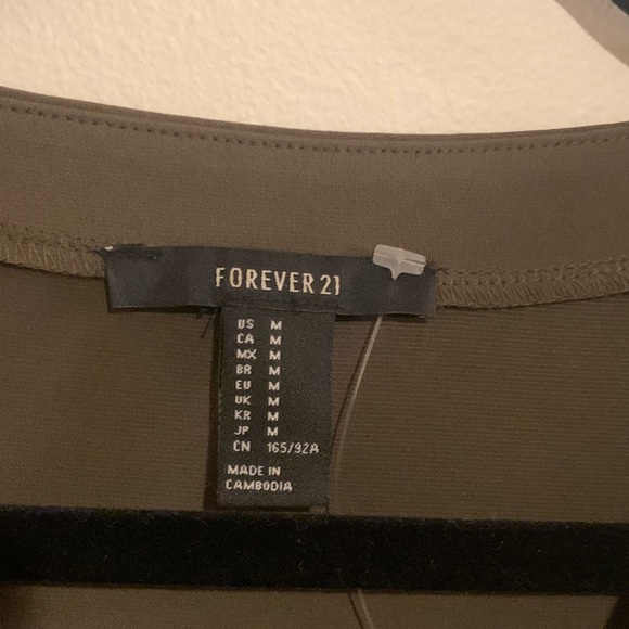 Forever 21 Tight Green Dress - Picture 3 of 5